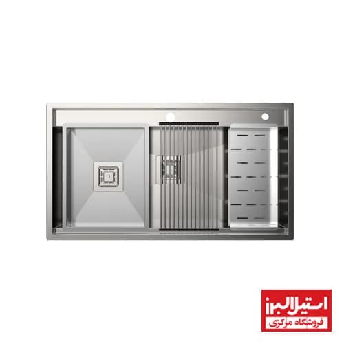 سینک 955 توکار استیل البرز