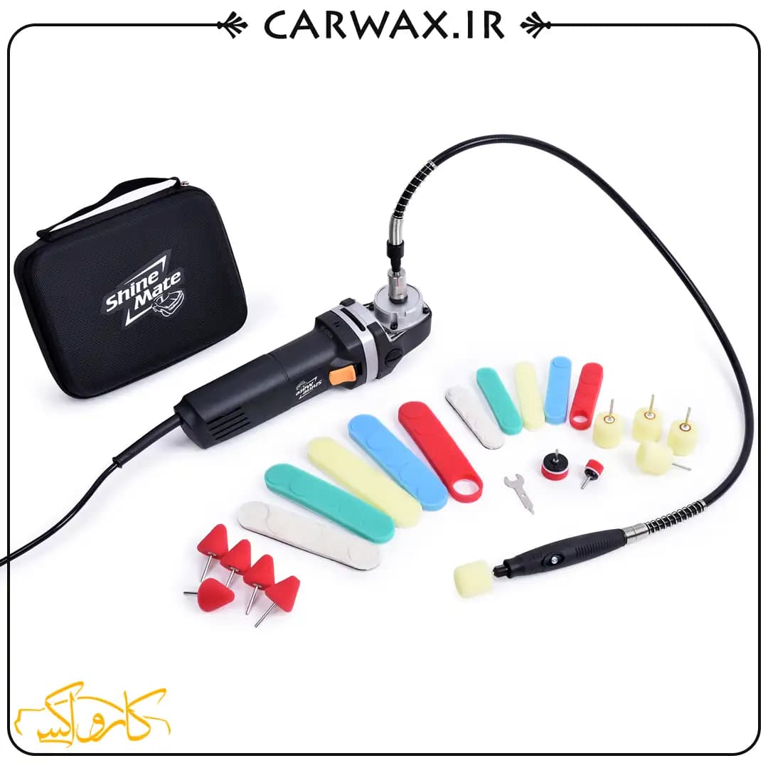 پک دستگاه پولیش انگشتی شاین میت ShineMate Mini Polisher Kit MPK-3 — تصویر ۱۲