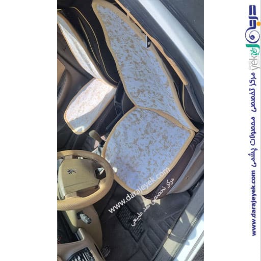 عرق گیر صندلی ماشین و اداری با رویه — تصویر ۳