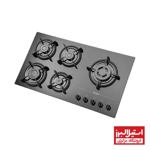 گاز G-5967i شیشه ای استیل البرز