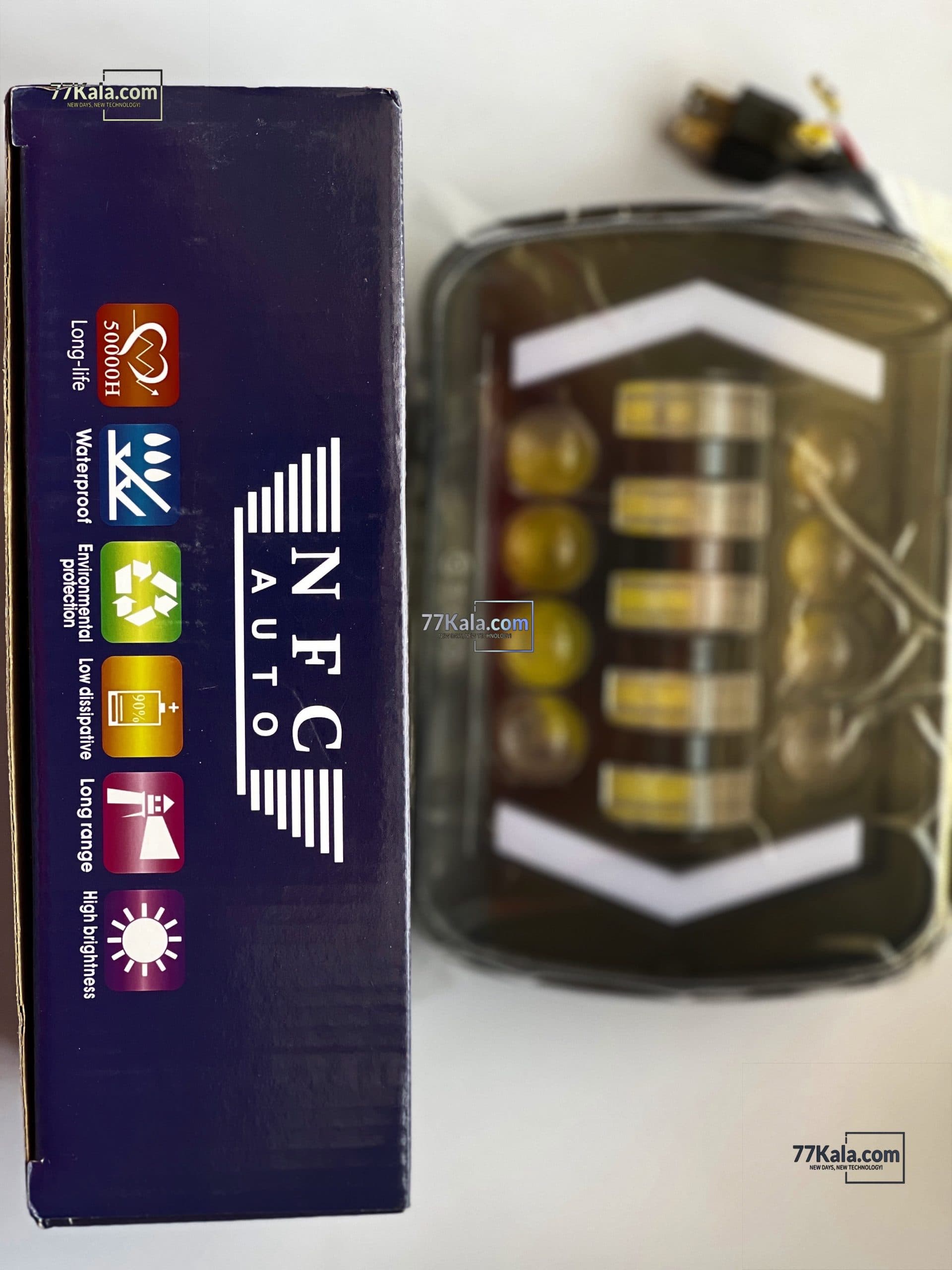 چراغ جلو‌ پاترول مستطیل دو‌راهنما(بسته یک عددی) — تصویر ۵