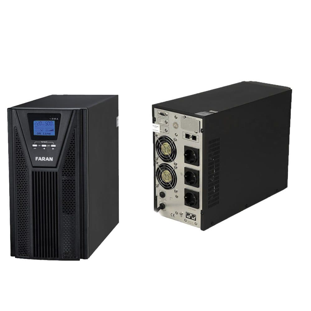 یو پی اس فاران مدل titan plus ظرفیت 6KVA (باتری داخلی) — تصویر ۵