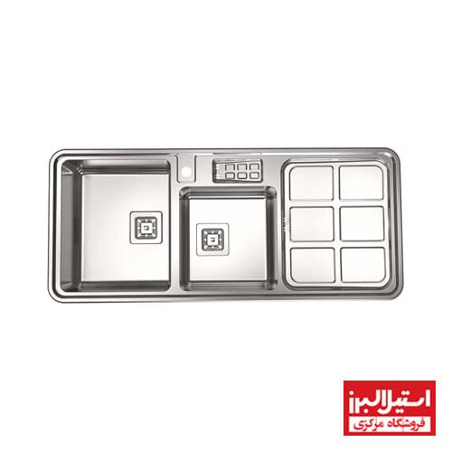 سینک 855 توکار استیل البرز