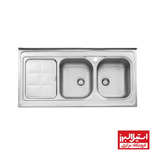 سینک 301 روکار استیل البرز — تصویر ۳