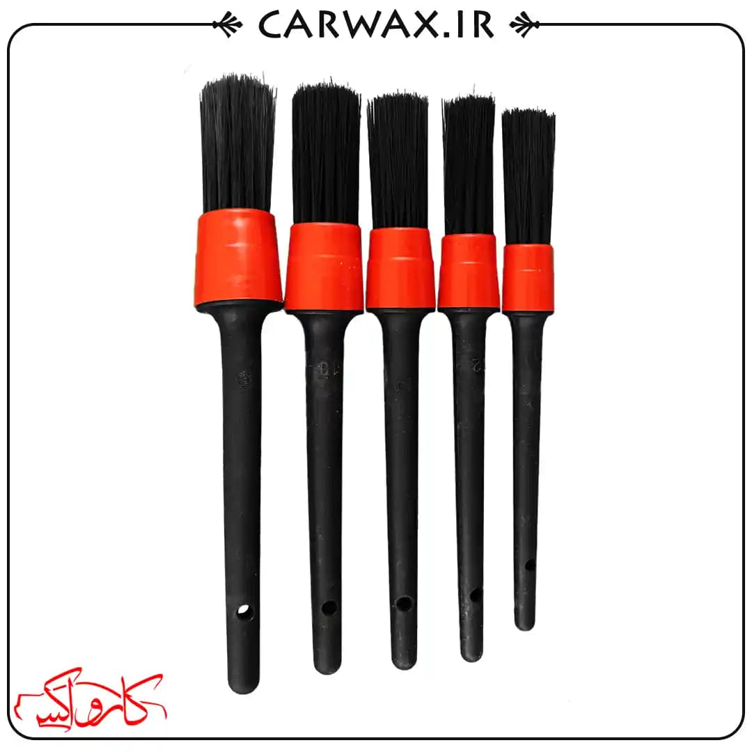 پک پنج عددی برس و قلم تمیز کننده نرم و زبر نانوتیس Nanotiss Detailing Brush Set