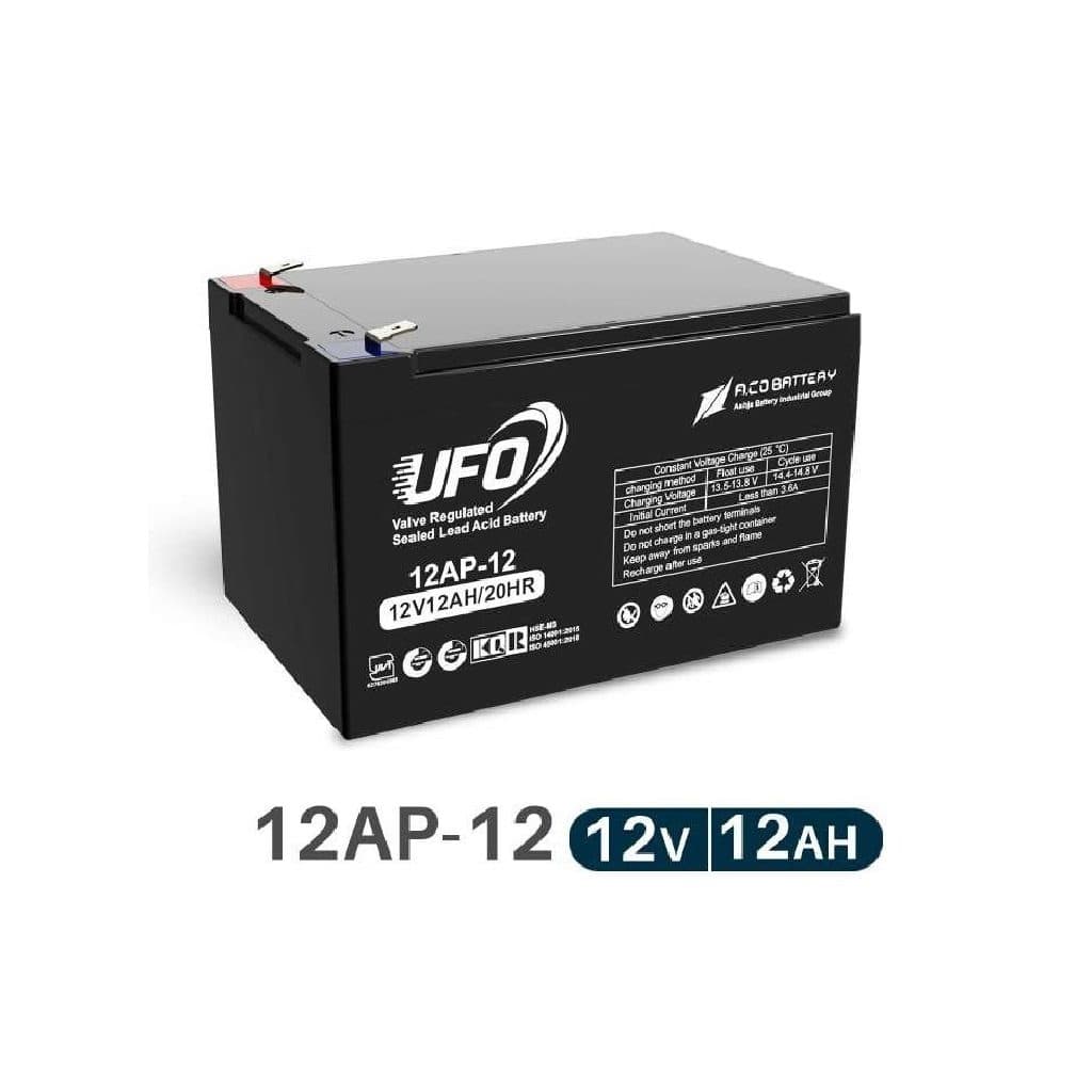 باتری یو پی اس یوفو 12 آمپر 12 ولت مدل 12AP-12 — تصویر ۳