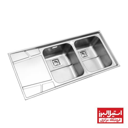 سینک 738 توکار استیل البرز — تصویر ۳