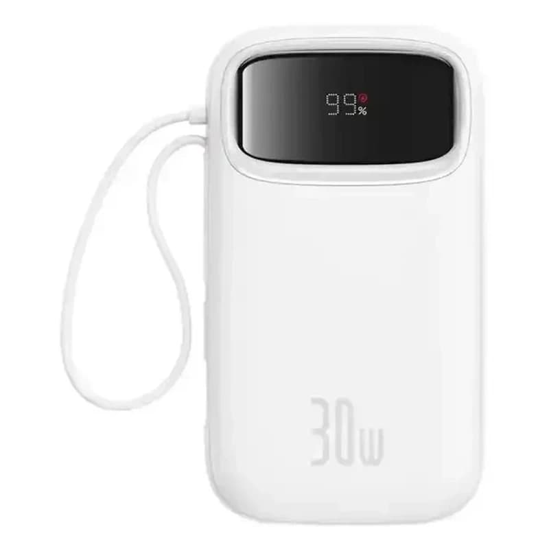 پاوربانک 30 وات ظرفیت 10000 میلی آمپر بیسوس مدل qpow2 (p10055008213-00)0