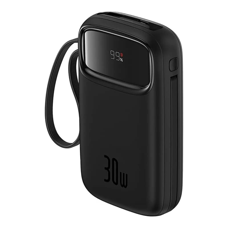 پاوربانک 30 وات ظرفیت 10000 میلی آمپر بیسوس مدل qpow2 (p10055008213-00)0 — تصویر ۸