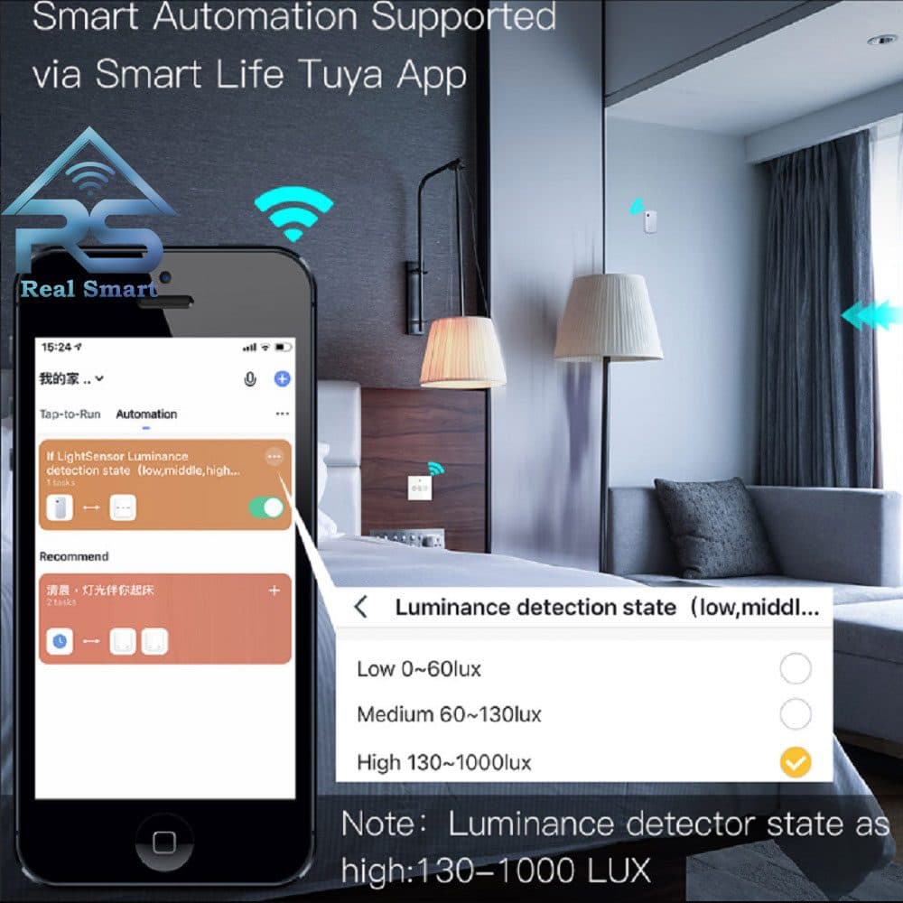 سنسور نور هوشمند تویا LS-U — تصویر ۵
