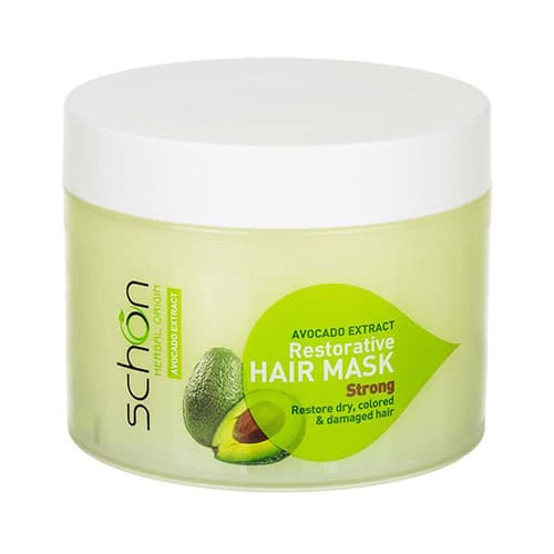 ماسک مو کاسه ای آووکادو شون|schon avocado hair mask — تصویر ۲