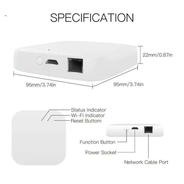 هاب مرکزی ZHUB تویا Zigbee — تصویر ۱۲
