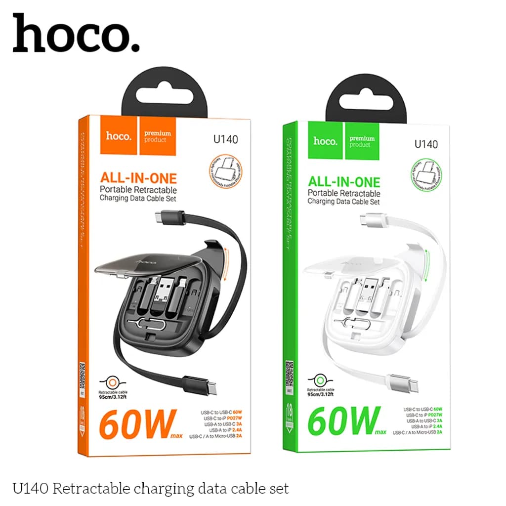 پک تبدیل کابل برند hoco مدل u140 — تصویر ۲