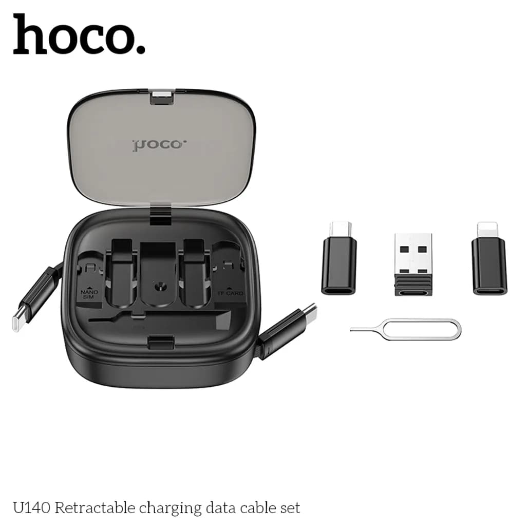 پک تبدیل کابل برند hoco مدل u140 — تصویر ۳