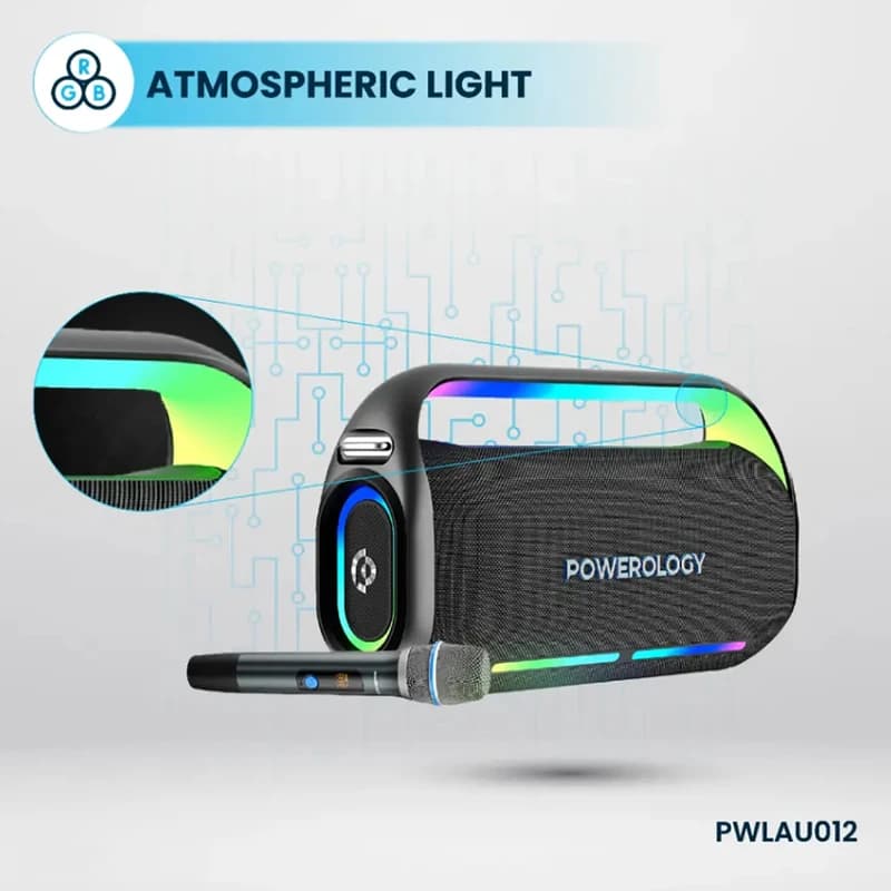 اسپیکر 200 وات برند پاورولوژی مدل PW012 — تصویر ۴