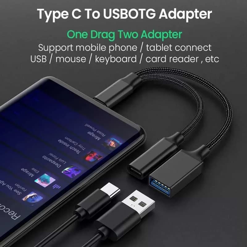 کابل تبدیل USB-C به USB-C / USB 3.0 مدل NETPIL TB701 طول 0.1 متر — تصویر ۳