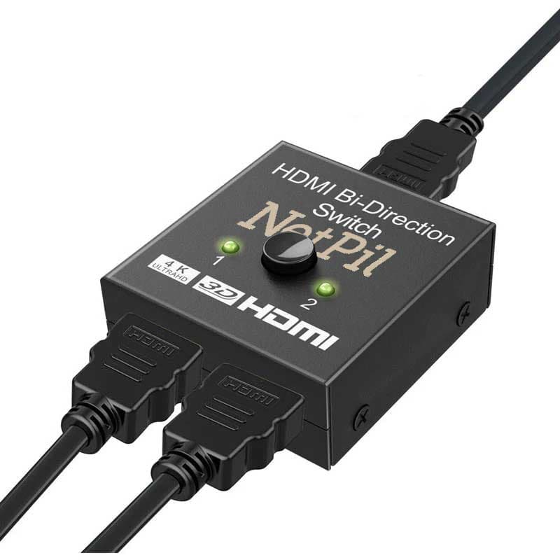 سوییچ 1 به 2 HDMI نت پیل مدل SW12 — تصویر ۴