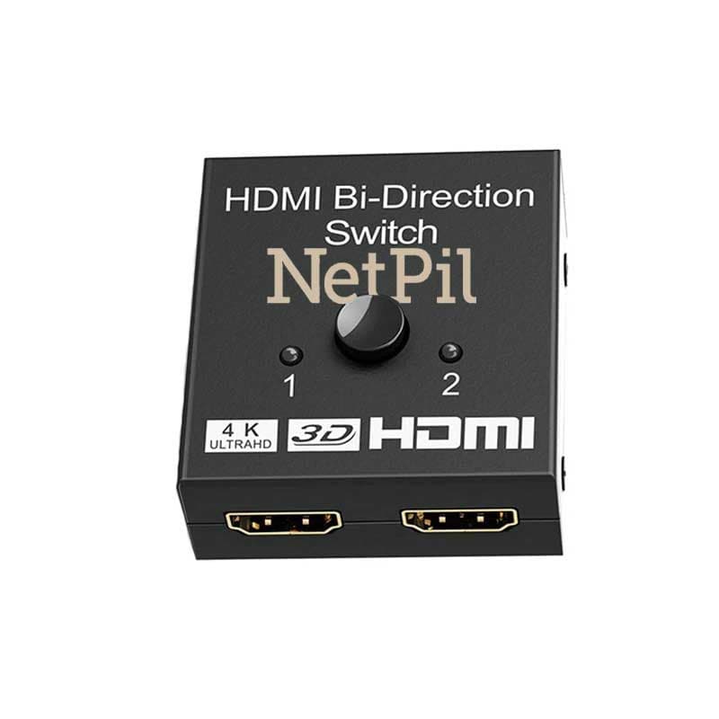 سوییچ 1 به 2 HDMI نت پیل مدل SW12