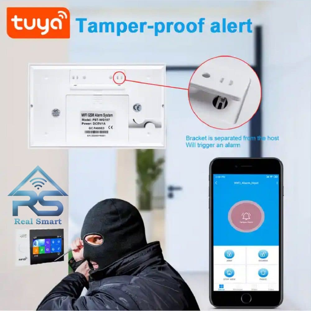 دزدگیر هوشمند WG107T تویا 4.3اینچ — تصویر ۷