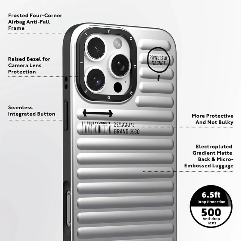 کاور یانگ کیت مدل True Color Magnetic مناسب برای گوشی آیفون iphone16 Pro — تصویر ۸