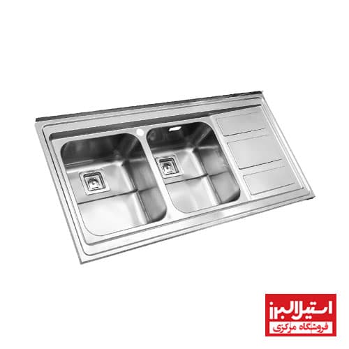 سینک 765 روکار استیل البرز — تصویر ۱۲