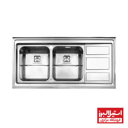 سینک 765 روکار استیل البرز — تصویر ۱۱