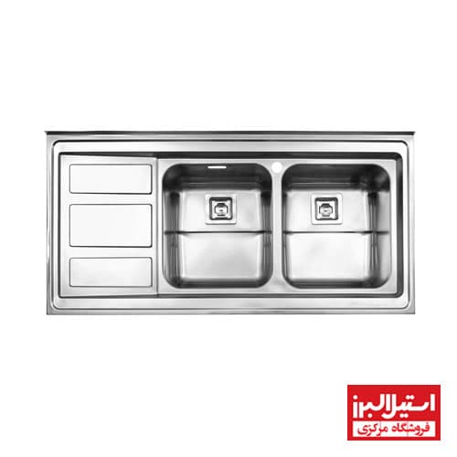 سینک 765 روکار استیل البرز — تصویر ۹