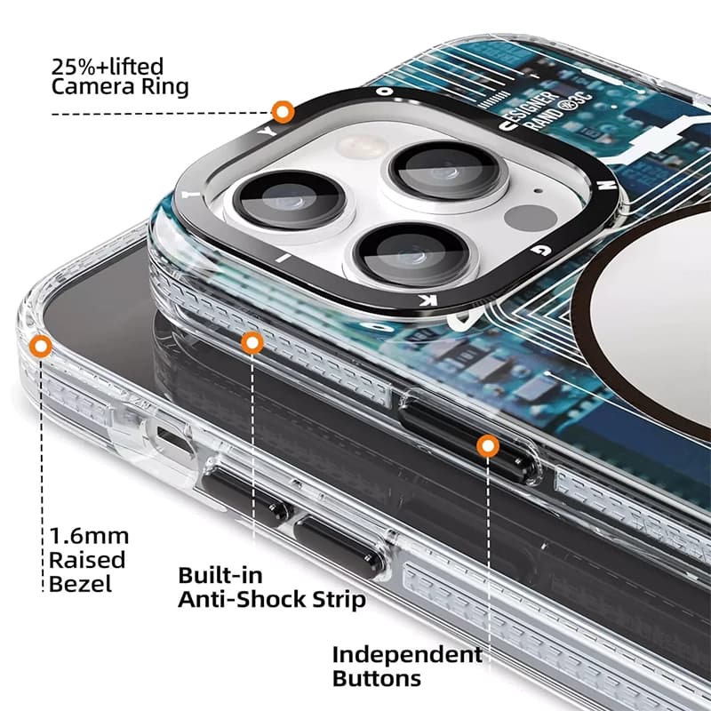 کاور یانگ کیت مدل Technology Magnetic مناسب برای گوشی آیفون iphone16 pro max — تصویر ۱۲