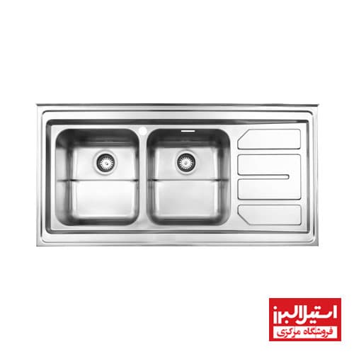 سینک 763 روکار استیل البرز — تصویر ۹