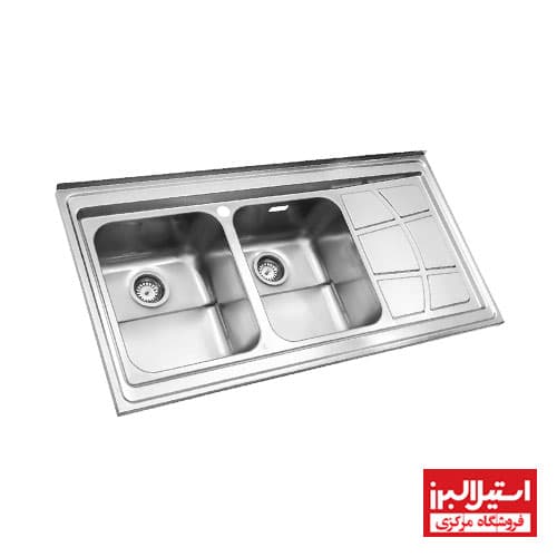 سینک 762 روکار استیل البرز — تصویر ۱۰
