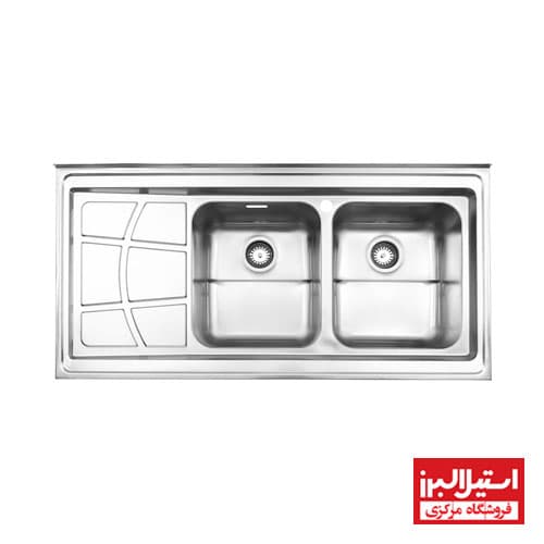 سینک 762 روکار استیل البرز — تصویر ۷