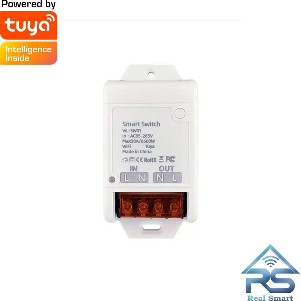 رله هوشمند 30A تویا Wi-Fi+RF433 — تصویر ۲