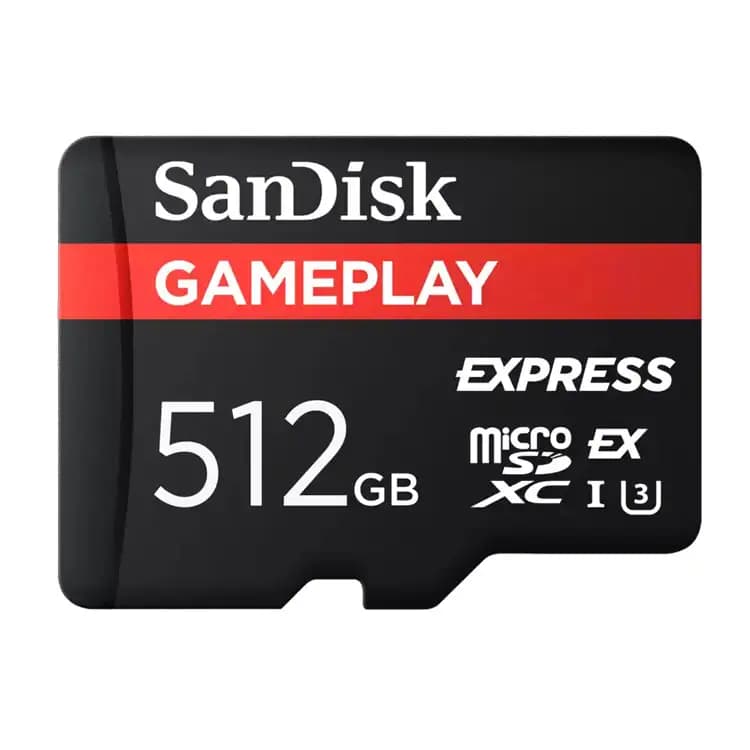 کارت حافظه GamePlay microSD Express Card مخصوص نینتندو سوییچ 2 – 512GB