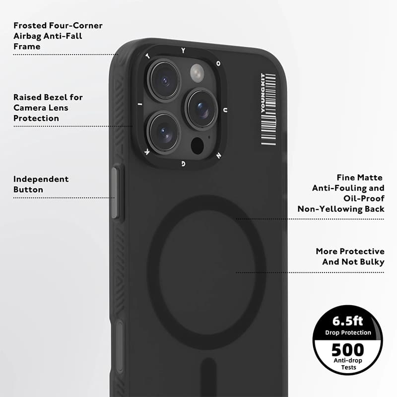 کاور یانگ کیت مدل Hidden Sands مناسب برای گوشی آیفون iphone 16 pro max — تصویر ۷