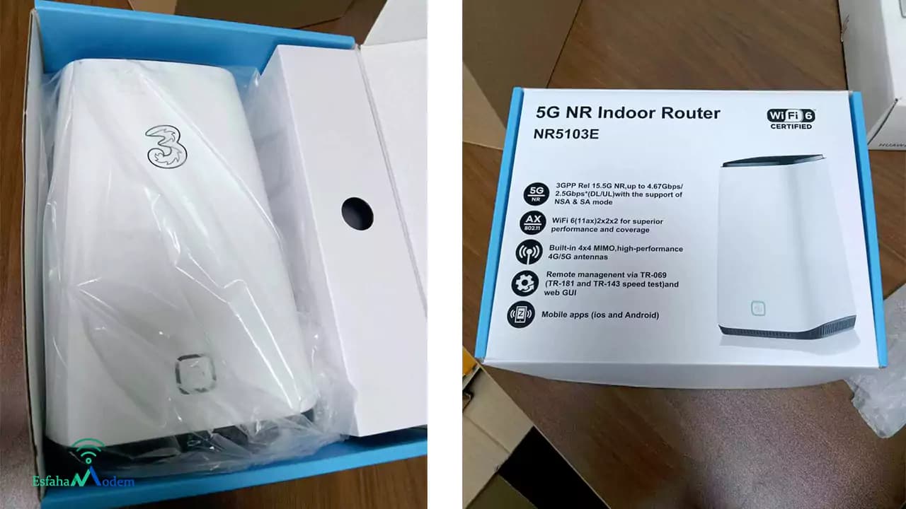 مودم ۵g سرکام مدل NR5103E — تصویر ۴