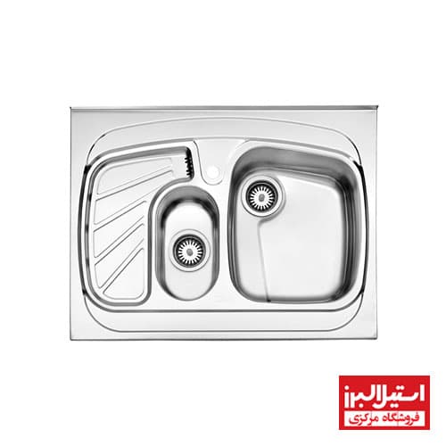 سینک 608 روکار استیل البرز — تصویر ۴
