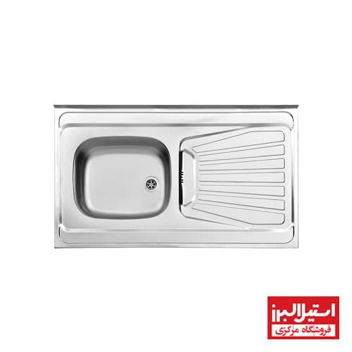 سینک 165 روکار استیل البرز — تصویر ۲