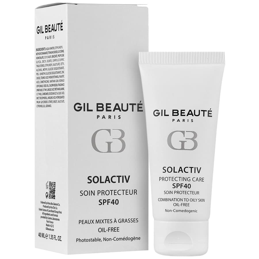 کرم ضد آفتاب سل اکتیو پوست چرب SPF40 ژیل بوته