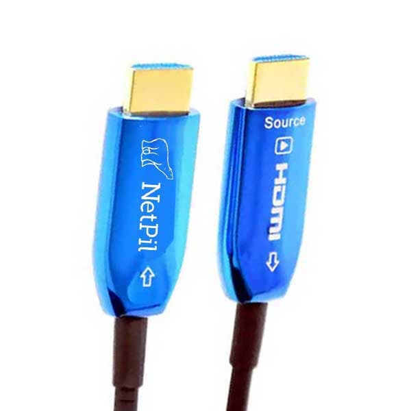 کابل HDMI فیبر نوری نت پیل مدل HDFB10 ده متر — تصویر ۷