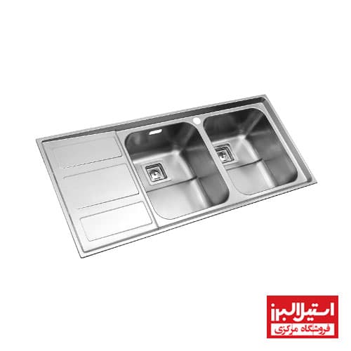 سینک 765 توکار استیل البرز — تصویر ۲