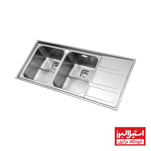 سینک 765 توکار استیل البرز — تصویر ۴