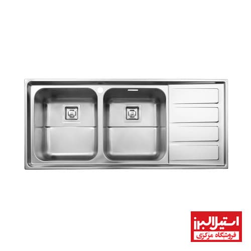 سینک 764 توکار استیل البرز — تصویر ۳