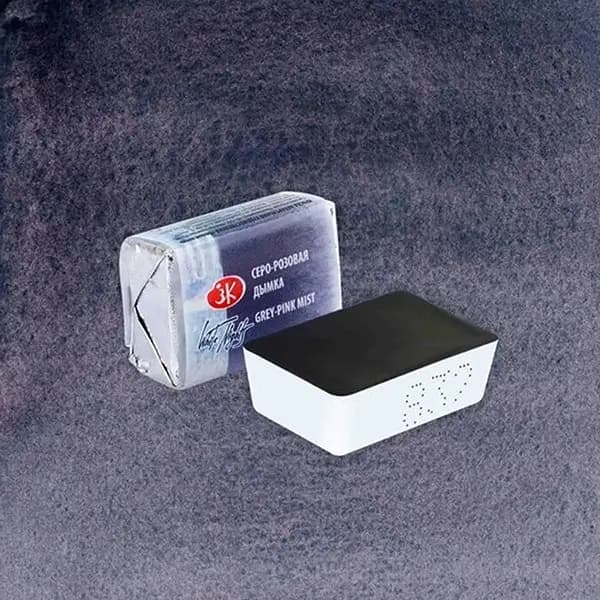 قرص آبرنگ سنت پترزبورگ کد 11832 Grey rose mist — تصویر ۴