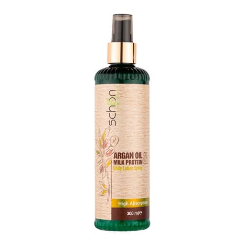 اسپری لوسیون بدن شون|milk protein body lotion schon — تصویر ۲