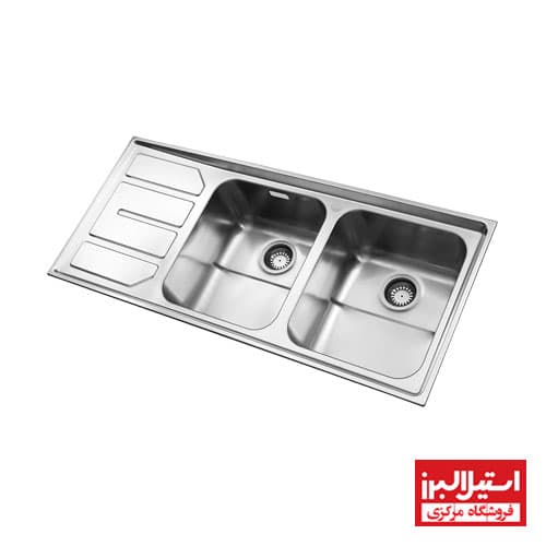 سینک 763 توکار استیل البرز — تصویر ۲