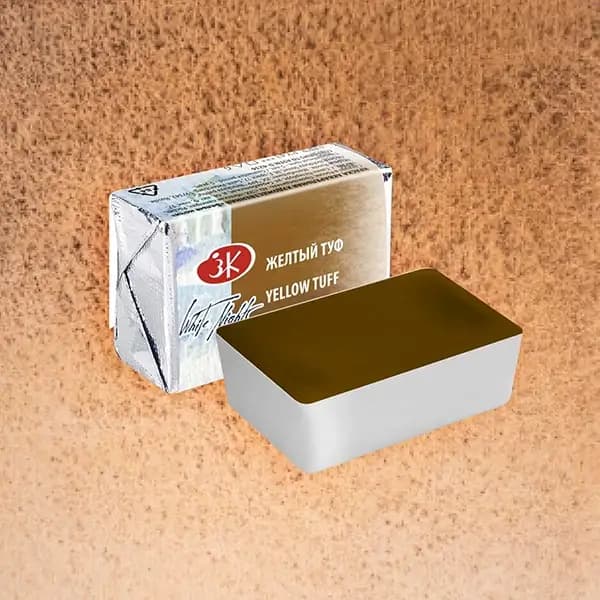 قرص آبرنگ سنت پترزبورگ کد 11268 Yellow tuff — تصویر ۴
