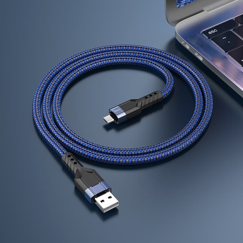 کابل تبدیل usb به micro برند hoco مدل U110 — تصویر ۵