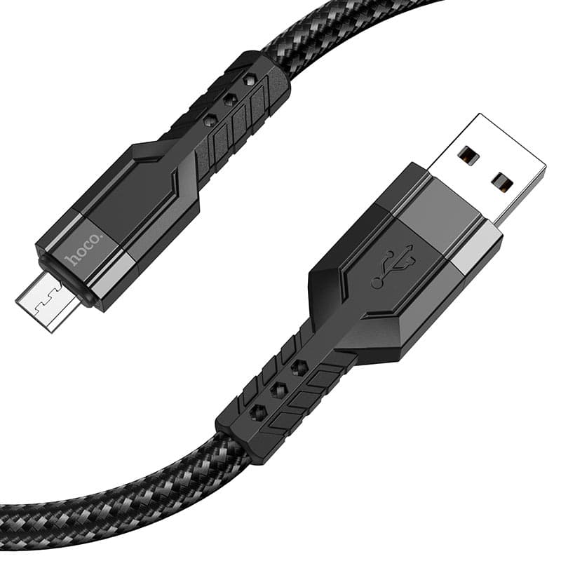 کابل تبدیل usb به micro برند hoco مدل U110 — تصویر ۲