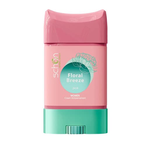 دئودورانت کرمی زنانه فلورال بریز شون | schon womens cream deodorant floral breeze — تصویر ۲