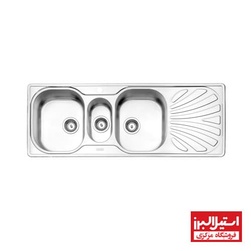 سینک 530 توکار استیل البرز — تصویر ۲